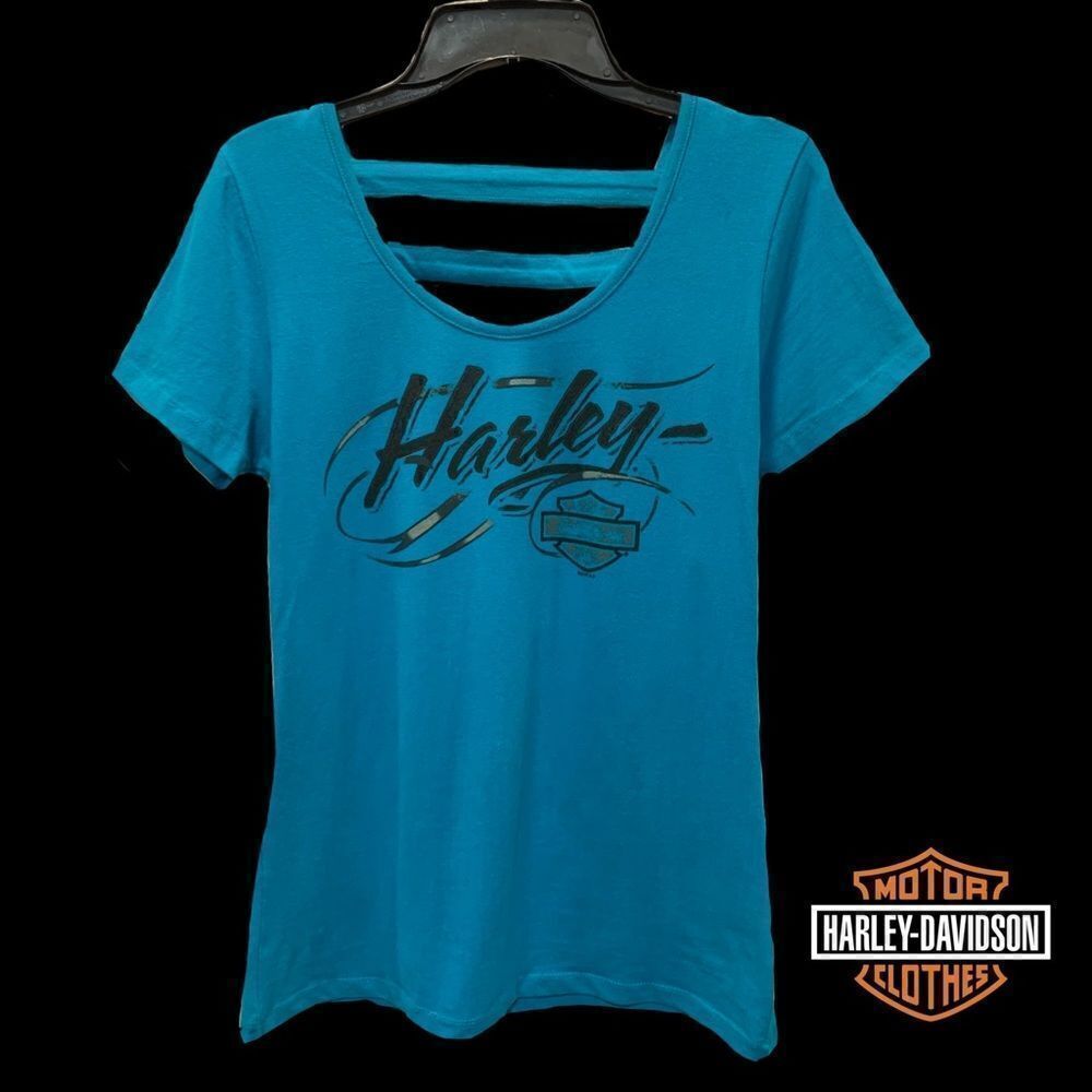 Woman’s Harley Davison short sleeve T-shirt - Picture 2 of 10